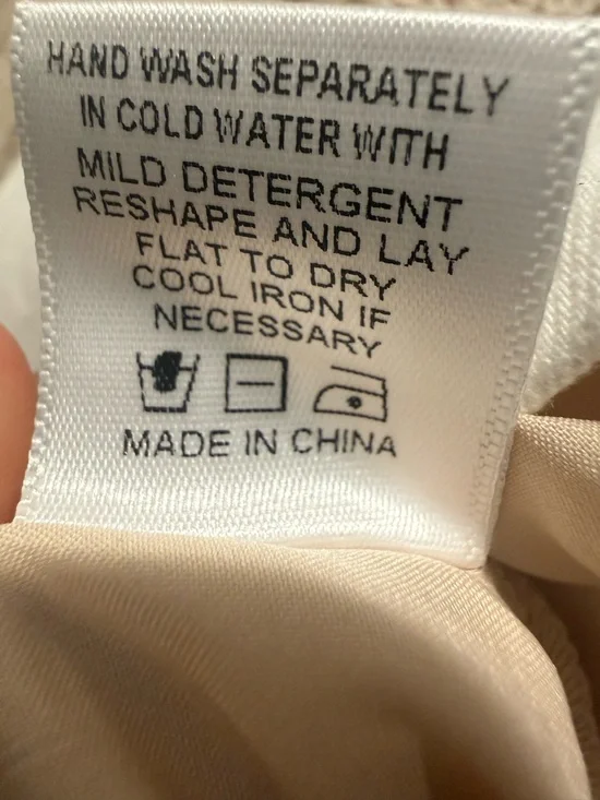 TUCKERNUCK Tan Crochet Collier Dress
Size Small - Picture 11 of 14